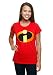 Disney Women's The Incredibles Logo Graphic T-Shirt, Red, L