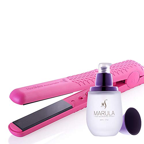 HerStyler Plancha de Pelo Rosa y Sérum Marula Oil miniatura 1