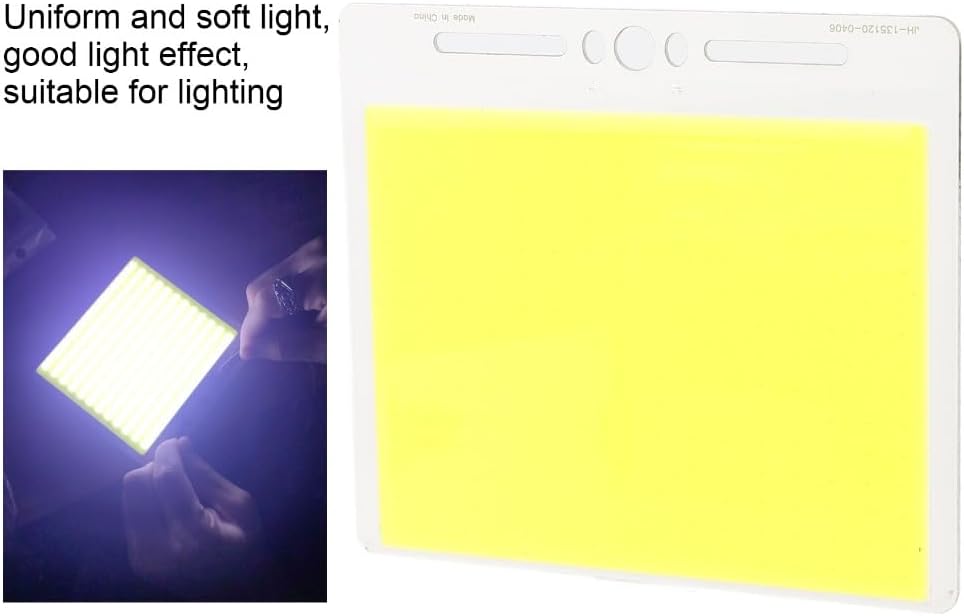 Aluminum COB LED Panel Light Source, 12V 30W 3000LM Pure White 6000-6500K Light Chip Board for DIY Lighting