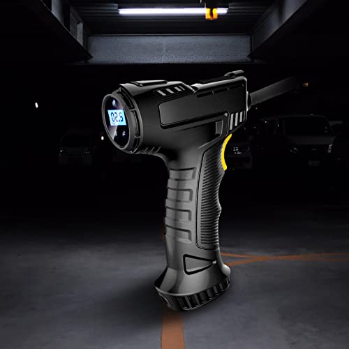 LOVIVER Inflador de pneu sem fio inflável portátil bomba de ar inflável tela digital para carro moto