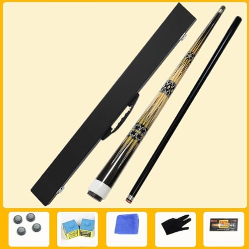 Taco de billar estilo chino 144 cm negro miniatura 2