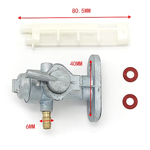Gas Fuel Tank Switch Valve Petcock Replacement for Yamaha 1A0-24500-00 1A0-24500-02 4L0-24500-00, for Yamaha RD125 for Yamaha RD125, for Yamaha RD200 for Yamaha RD200, for Yamaha RD250