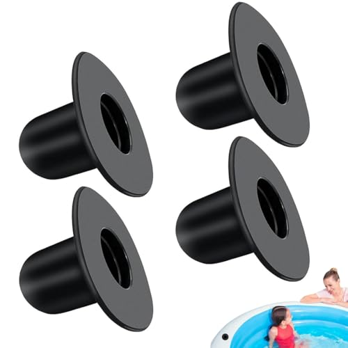 GXGM 4 Piezas Tapones de Piscina, Tapones de Piscina, Tapones de Borrado de Piscina, Tapones de Desagüe, Bombas de Filtro, Tapones de Piscina, Compatible con Intex/Bestway Pool