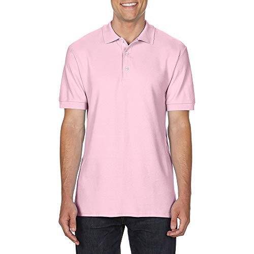 Gildan Polo deportivo de algodón premium para hombre doble pique (3XL) (Zafiro) miniatura 2