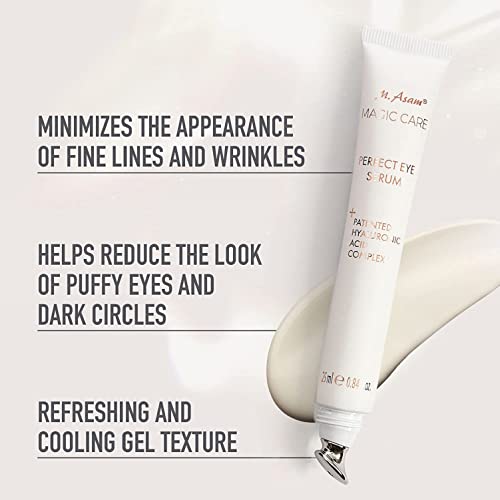 M. Asam MAGIC CARE Perfect Eye Serum (25ml), 360° Tightening Eye Serum With Hyaluronic Acid Complex, Cooling Applicator - Image 2
