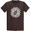 Dark Chocolate Brown - White Logo