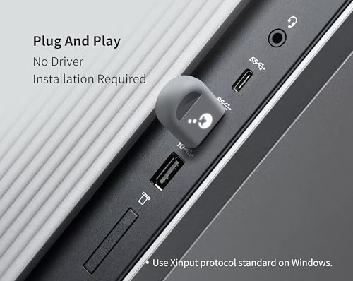 GuliKit Hyperlink 2 Fastest Wireless Adapter for Xbox One/Xbox Series X|S/Elite 2/PS5 Dual Sense/Edge/PS4/Switch Pro Controller-Play on PC & Switch/2 & Android & SteamOS, Plug & Play Converter - Image 8