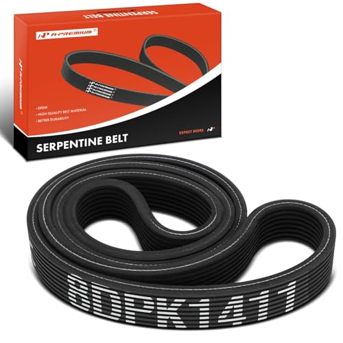 A- 55.55 In Supercharger Dual-Sided Serpentine Belt Fit For