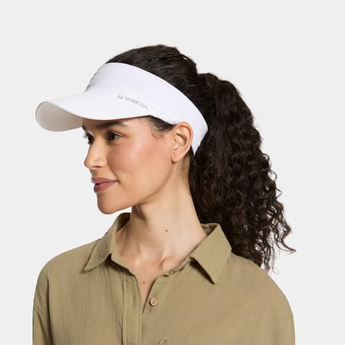 Image of MISSION Cooling Stretchy Visor - Unisex Visor Hat for Men and Women, No Slip Band, UPF 50 Sun Protection Visor