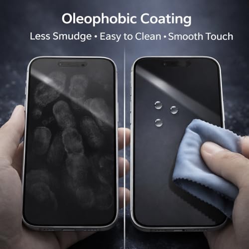 Image of Tempered Glass for Nothing Phone 1 Military Grade 9H Screen Guard, Anti-Scratch, Shatterproof, Edge-to-Edge Full Coverage - Black Border