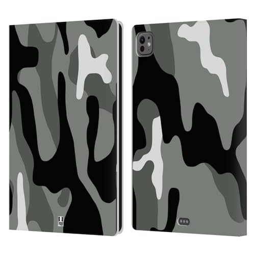 Étui iPad Pro 11 M4 M5 cuir portefeuille camouflage antichoc antichoc