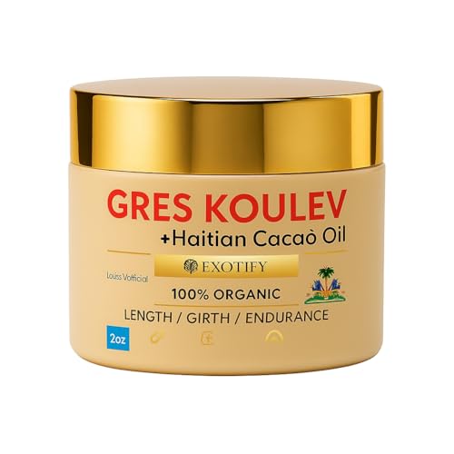 Gres Koulev 100% Organic Haitian Cacao Oil for Men (2 oz)