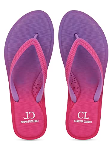 Carlton London Womens Fushia Flip-Flops (B0BMXM7YFV) Amazon Price History, Amazon Price Tracker