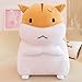 30-60cm Creative Nouvelle Poupée Hamster Année du Rat Peluche Mignon Câlin Graine De Tournesol Gros Hamster Émoticône 40cm Jaune Pauvre