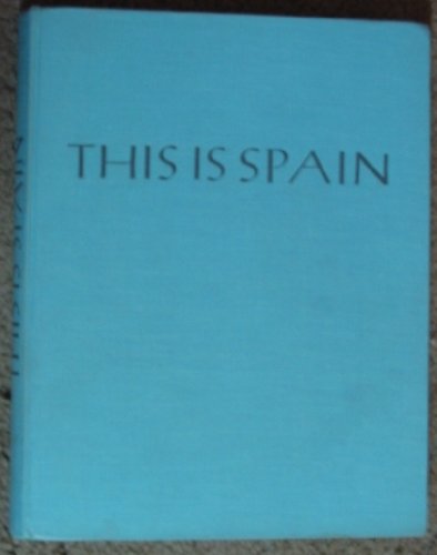 This is Spain an Art Book B000WCP62I Book Cover