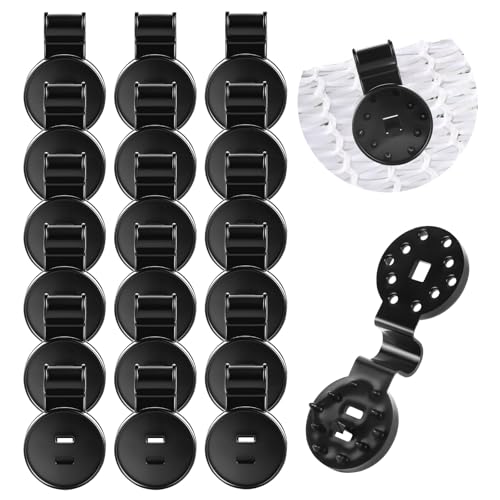 HATJICB Sunscreen Net Clips Heavy Duty Plastic Shade Cloth Clips 100Pack with Tarp Grommet Fasteners for Garden Patio Awning Mesh Fabric Clamp