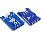 PARENCE.- Set di 2 Dischi di parcheggio con Raschietto per Il Ghiaccio Integrato - Tessera parchimetro da 15 cm - orario di Arrivo Ufficiale - Accessori Invernali