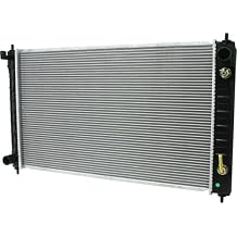 Radiator 1 Row with Automatic or Manual Transmission I3 for Nissan for Altima 3.5L 2007-2009 & 2.5L 2007-2017 for Maxima 3.5L 2009-2014 2016-2018 Factory Finish 5/8 in-Core Thickness
