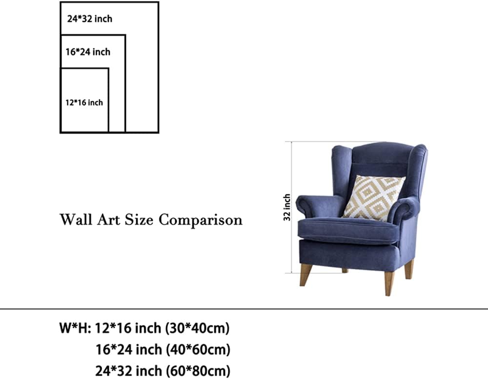 Wieco Art Sunflower Large Canvas Prints Wall Art by Vincent Van Gogh Oil Paintings Reproduction Modern Stretched and Framed Floral Giclee Flowers Pictures Artwork for Bedroom Home Office Decor