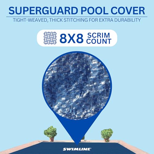 Cubierta piscina Hydrotools Swimline 25x45 ft azul miniatura 5