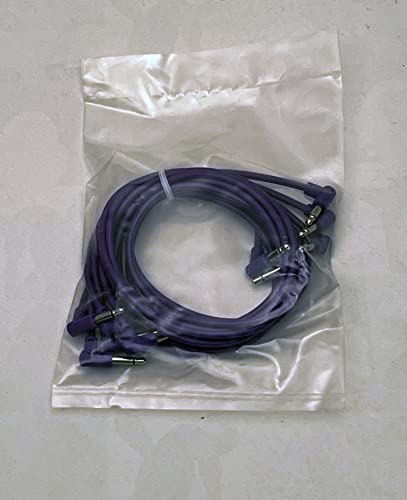 Câble patch Eurorack coudé Luigis M-PAR cordon violet 60cm synthétiseur modulaire - 2