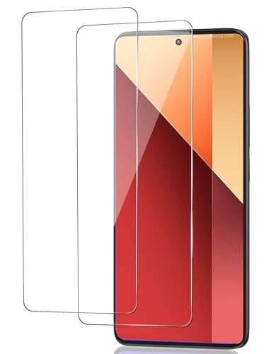 ICESPRING für Panzerglas für Xiaomi Redmi Note 13 Pro 5G Schutzfolie, 2 Stück Fingerabdruck-ID Panzerfolie für Redmi Note 13 Pro Folie, 9H Festigkeit Schutzglas für Note 13 Pro Panzer Schutz Glas
