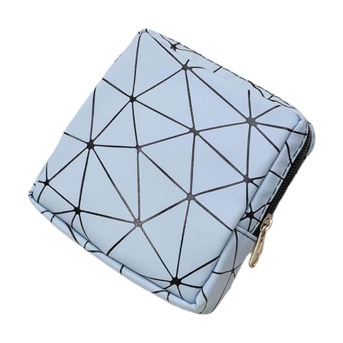 KiBcsLic Bolsa de Almacenamiento de Servilletas, Bolsillo para Almohadillas de Lactancia, para Mujeres Y Niñas, para Baño Y Maquillaje.