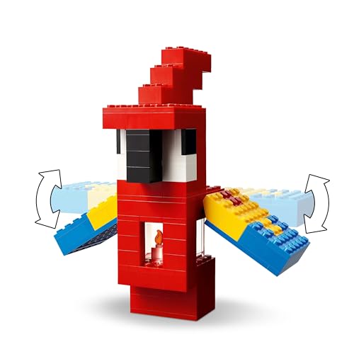 Image of LEGO Minecraft The Parrot Houses, Buildable Video-Game Set 21282 Building Blocks Toys for 8+ Gift for Boys and Girls