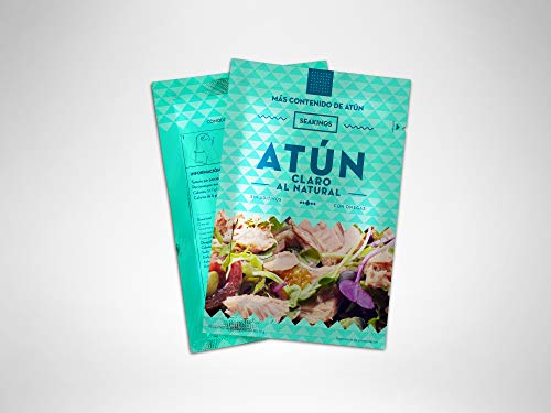 Sea Kings Pouch De Trozos De Atún Claro Al Natural (9x80g)