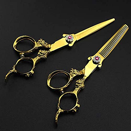 6 Pouces Professionnel Ciseaux Cheveux Coiffure Set Barber Coupe Cisailles Enfant Hommes Et Femmes Sécurité Utilisation, Coupe De Cheveux Ciseaux Et Rhéofluidifiant