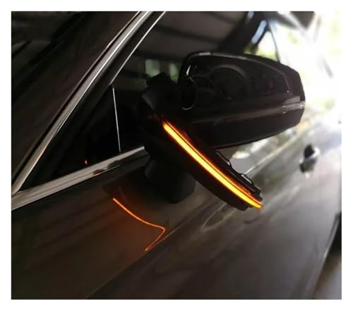 Intermitente retrovisor dinámico espejo LED barrido para A3 S3 RS3 8V 6