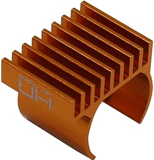 Hot Racing SXTF030H04 Gold 9 Fin 030 Motor heat sink Scx 24