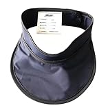 Bleischürze Röntgen-Schilddrüsenschild-Halsband, Medizinisches Strahlenschutz-Leinenhalsband Für MRT, CT, Zahnmedizin, Tierkliniken, Leicht, Weich, Verstellbar(Navy blue,0.5mmpb)
