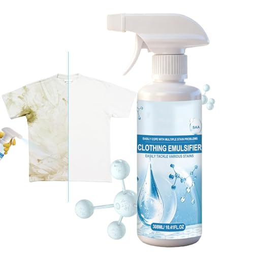 Quitamanchas para Ropa | 308 ml Frasco Suave Portátil Con Fragancia,Limpiador en Spray para Ropa,Para Mamá, Esposa, Hija, Novia, Adultos, Parejas, Amigos