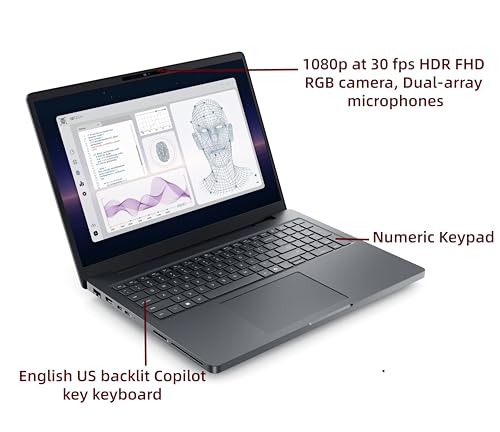 Image of NewDe.l.l Pro Max 16 Plus Mobile Workstation Laptop 16 inch FHD+ 500nits Display 20-Cores Ultra 7 Processor 265HX 32GB RAM 1TB SSD RTX PRO 2000 Blackwell GDDR7 Graphic Webcam Backlit Numeric Win 11 Pro
