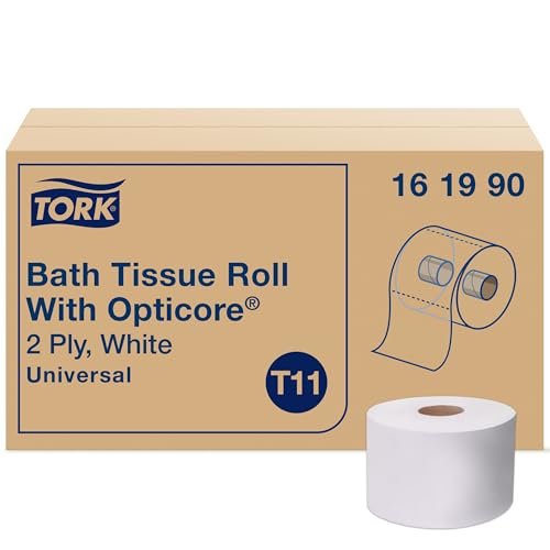 Papel higiénico Tork 161990 para reducir recambios en baños de alta rotación
