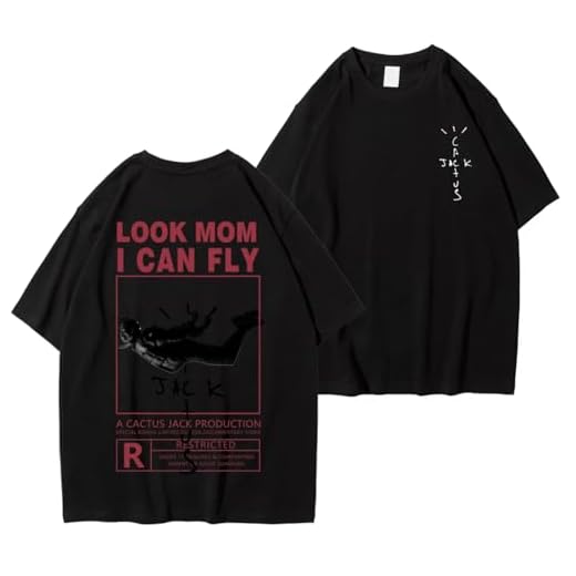 DPMTBD Camisetas Gráfica Hombres Manga Corta Travis Camiseta Hip Hop Scott Casual Verano Cuello Redondo Tops-Black||s