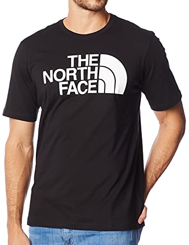 Camiseta manga curta Camiseta S/S Half Dome, THE NORTH FACE, Masculino, Preto, G