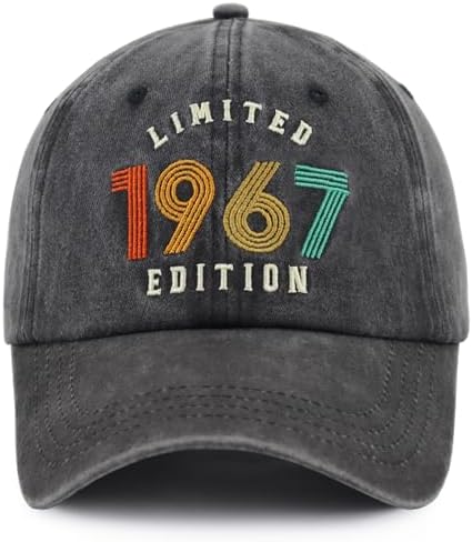 53th 54th 55th 56th 57th 58th 59th 60th 61th 62th Hats Birthday Gifts for Men Women