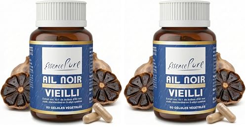 Extrait d'ail noir vieilli concentré Api-Nature 2x80 gélules vegan