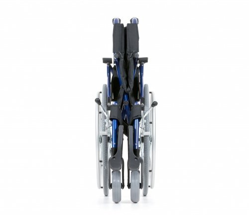 Leichtgewichtrollstuhl Bison 2 Blue - Sitzbreite 51 cm