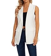 Gilet Lungo Senza Maniche Donna MINTLIMIT - Foderato, Un Bottone - Elegante Da Ufficio - Foto 2