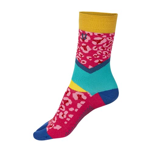 Meia de Dedo Print, Havaianas, Adulto Unissex, Rosa/Amarelo, 40-44