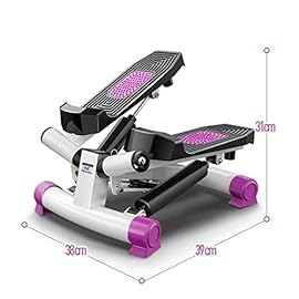 SHENGDAFASHANGCHENG Stair Stepper, Portable Fitness Mini Step Machine and LCD Monitor, Exercise Home Workout Equipment for Full Body Workout, Exercise, Stair Stepping Fitness (Color : Purple)