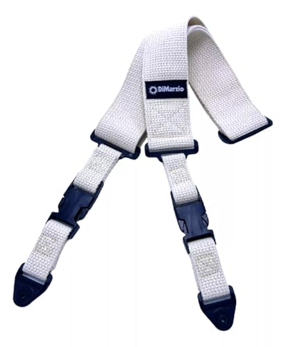 DiMarzio DD 2200CNS sangle courte guitare Clip Lock Strap Cotton