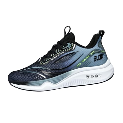 Zapatillas de deporte para hombre y mujer, con plataforma, planas, atléticas, con cordones, zapatillas deportivas ortopédicas, unisex, cómodas, informales, antideslizantes, modernas, para caminar, Z1