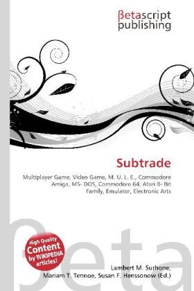 Subtrade: Multiplayer Game, Video Game, M. U. L. E., Commodore Amiga, MS- DOS, Commodore 64, Atari 8- Bit Family, Emulator, Electronic Arts