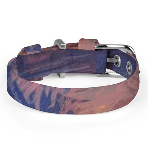 Collier réglable doux avec boucle en métal résistant pour animaux