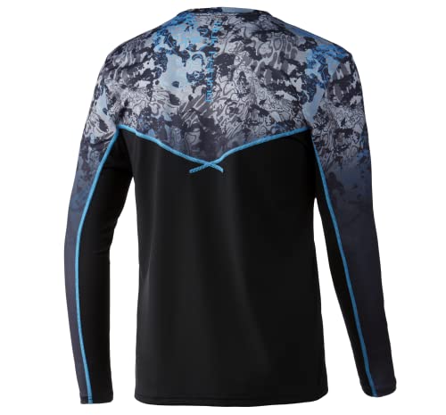 Image of HUK Men's Icon X Long Sleeve Shirt, Performance Fishing Shirt