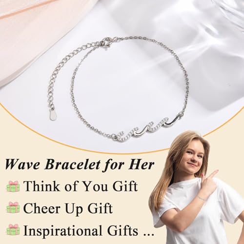 Inspirational Gifts for Women, Get Well Gifts, Thinking of You Cheer Up Bracelet for Birthday Anniversary Christmas4